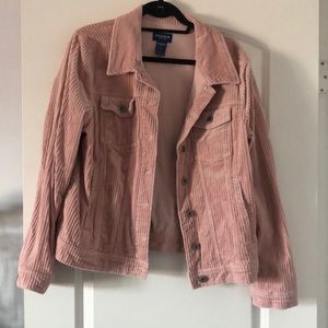 Pink Corduroy Jacket